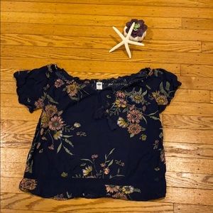 Off the shoulder blouse